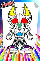 How To Color Kamen Rider Ekran Görüntüsü 1