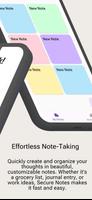 Secure Notes تصوير الشاشة 1