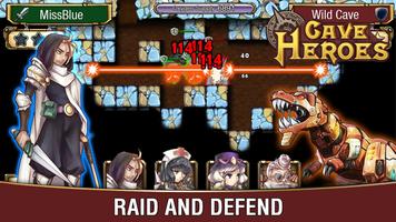 برنامه‌نما Cave Heroes - Idle RPG عکس از صفحه