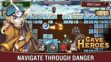 Cave Heroes - Idle RPG captura de pantalla 1