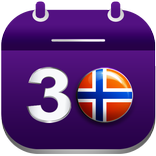 Norsk Kalender med Ukenummer