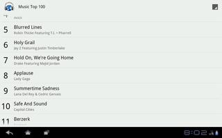 Music Top 100 تصوير الشاشة 3