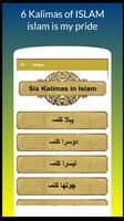 6 Kalimas of Islam - Audio & Urdu Translation poster