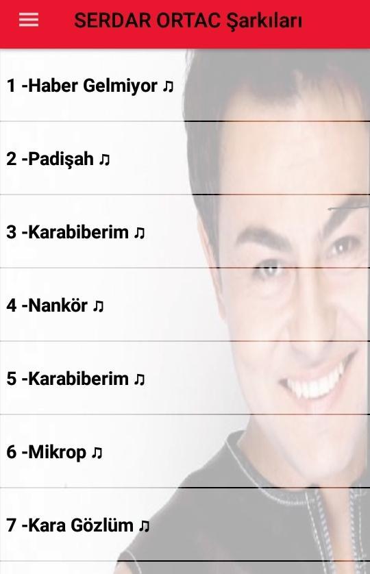 Serdar Ortac En Sevilen Sarkilari For Android Apk Download