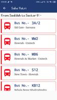 SahoYatri - Kolkata Bus Transport Application capture d'écran 2