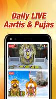 1 Schermata Temple Live Darshan, Aartis, P