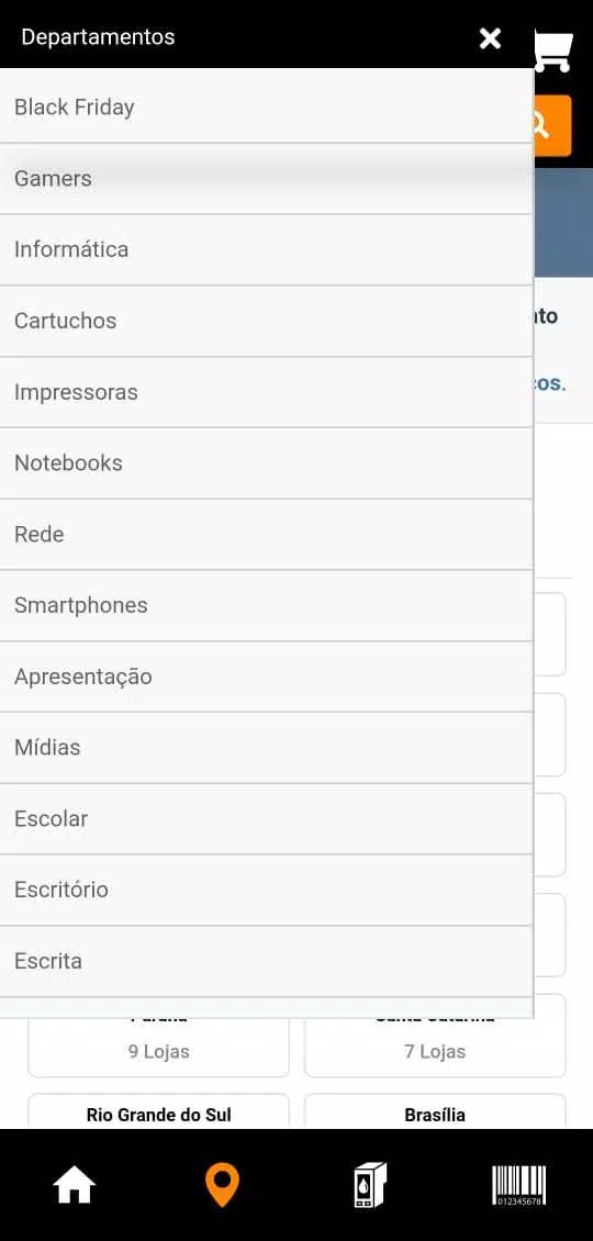 Aplicativo Kalunga para Smartphone