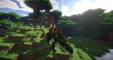 Dinossauros em Minecraft PE imagem de tela 3