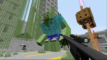 Zombie Apocalypse Minecraft capture d'écran 2