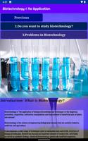 Biotechnology & Application 포스터