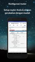 Pengaturan admin router & tes kecepatan poster