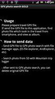 GPX Photo search پوسٹر