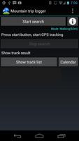 Mountain trip logger capture d'écran 1