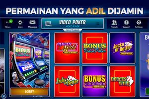 Video Poker syot layar 1