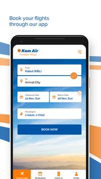 Kam Air 截图 2
