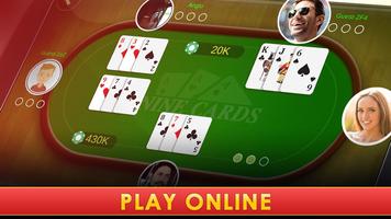 Nine Card Brag - Kitti screenshot 1