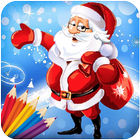 Christmas coloring आइकन