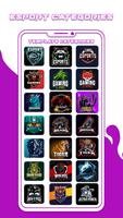 Esports Gaming Logo Maker Plakat