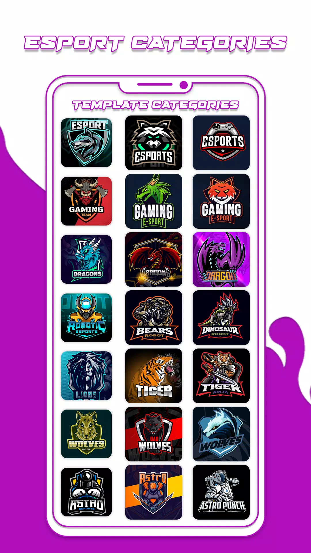 Esports Gaming Logo Maker app 2.1.3 Free Download