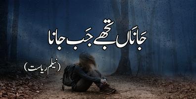 Urdu Novel Janaan Tujhy Jb Jana - Offline Plakat