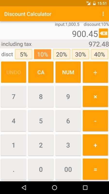 discount sales tax calculator for android apk download