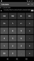 Kalkulator dengan banyak digit syot layar 3