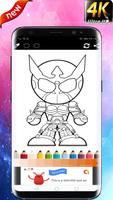Comment colorer Kamen Rider poster