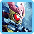 Kamen Rider Heisei Pixel Art ไอคอน