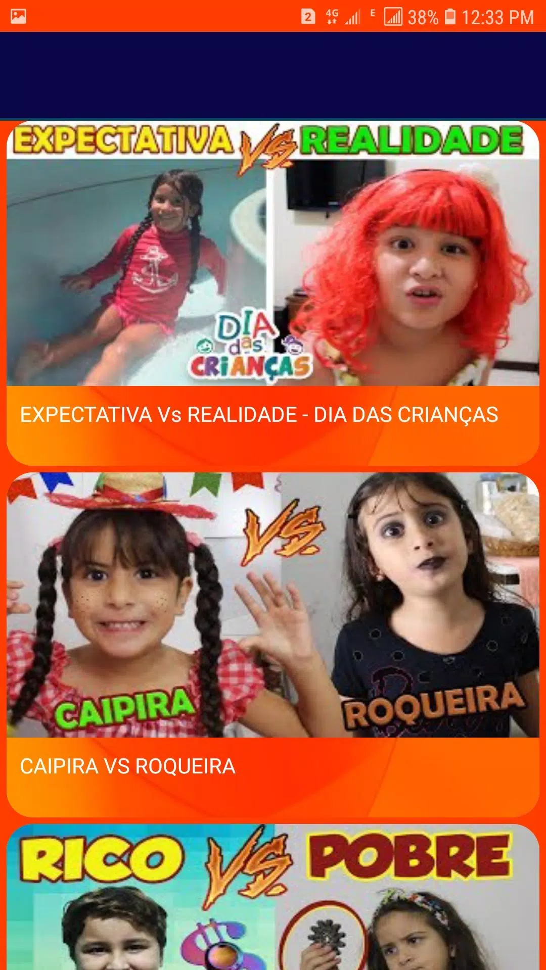 CAIPIRA VS ROQUEIRA - MARIA CLARA E JP 