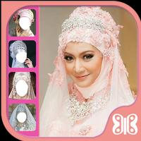 Bridal Hijab Photo Montage poster