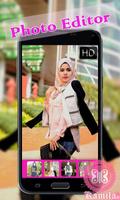 Hijab Jeans Selfie Kamera ภาพหน้าจอ 2