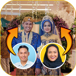 Couple Hijab Pengantin Editor