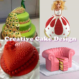 रचनात्मक केक डिजाइन आइकन