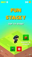 Fun Stacky Jump Affiche