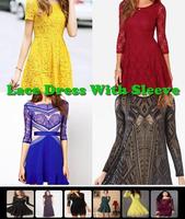Lace Dress With Sleeve penulis hantaran