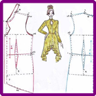 Modern Kebaya Pattern icon