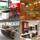 Modernes Küchendesign Zeichen