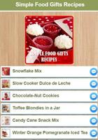 Simple Food Gifts Recipes Affiche