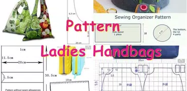 Pattern Damen Handtaschen