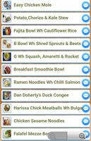 Yum Taste Bowl Recipes capture d'écran 1