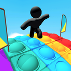 Pop It Runner 3D icono