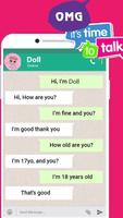 Chat With Pink Dolls For Kids Prank screenshot 2