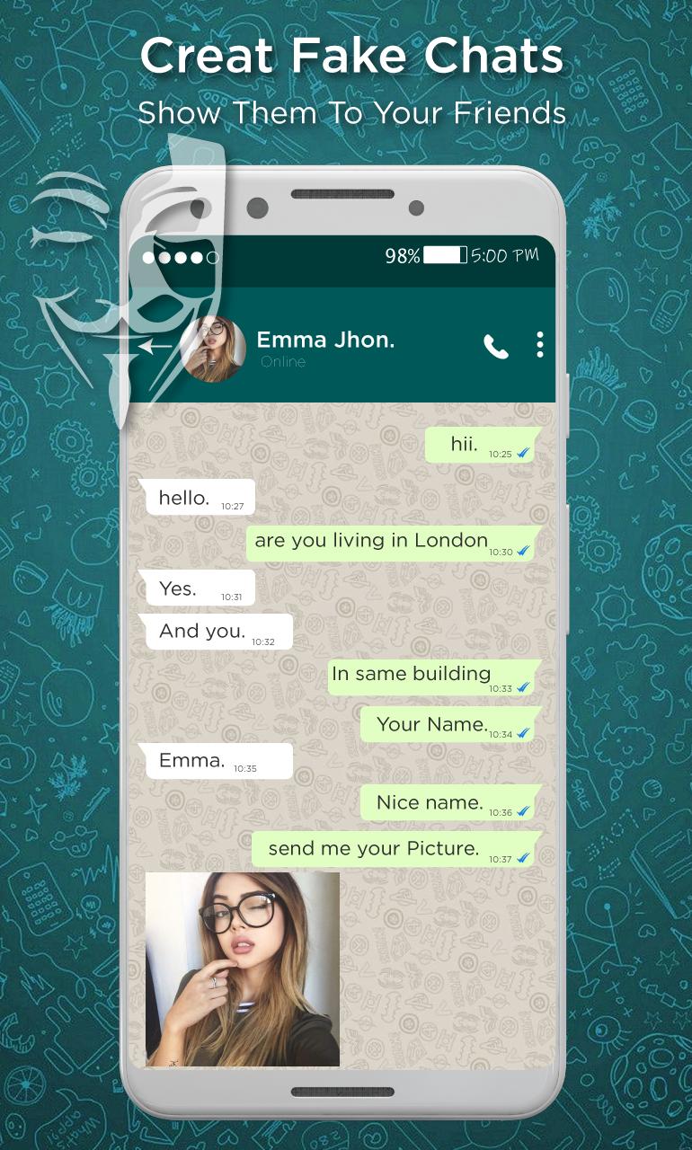 Faux Chat Whatsfake Bavarder Conversation Pour Android Telechargez L Apk Faux Chat Whatsfake Bavarder Conversation Pour Android Telechargez L Apk