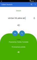 Uzbek German Translator Ekran Görüntüsü 1