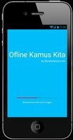 Kamus Indonesia & English (Ofline) Plakat