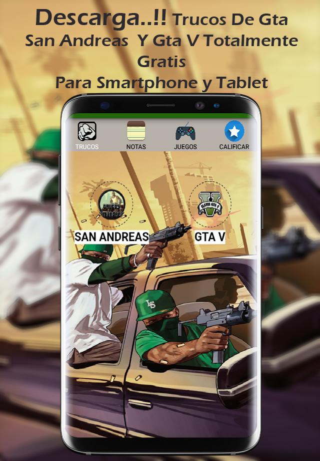 Trucos para GTA San Andreas en Español APK برای دانلود اندروید