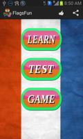 Learn Flags of world Quiz Affiche