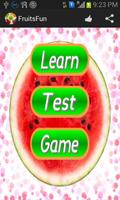 Kids Learn Fruits  Memory Game Affiche