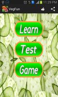 Kids Learn Vegetable Game Affiche