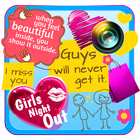 Cute Stickers for Girls آئیکن